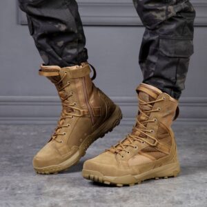 Botas Caña Alta con cierre lateral Marca AK