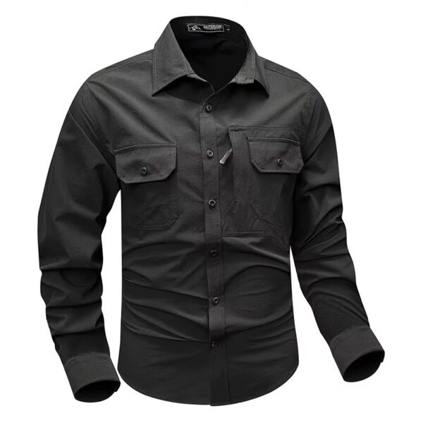 Camisa Strech con bolsillos Modelo Expedition
