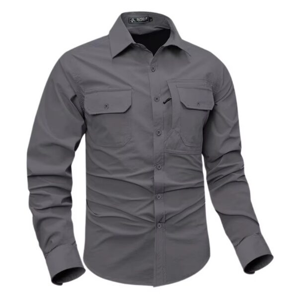 Camisa Strech con bolsillos Modelo Expedition