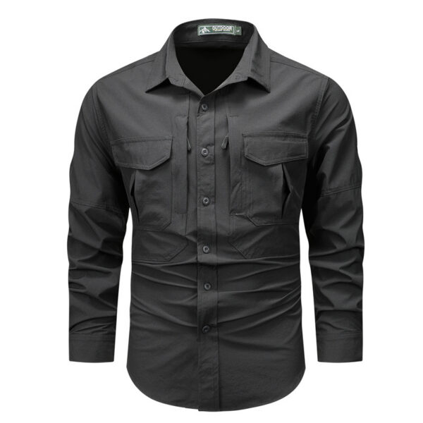 Camisa Strech con bolsillos Modelo Explore