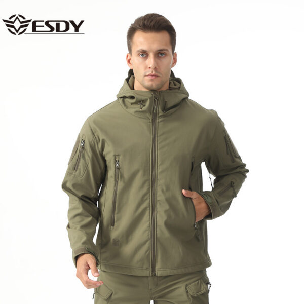 Casaca Táctica Piel de Tiburón