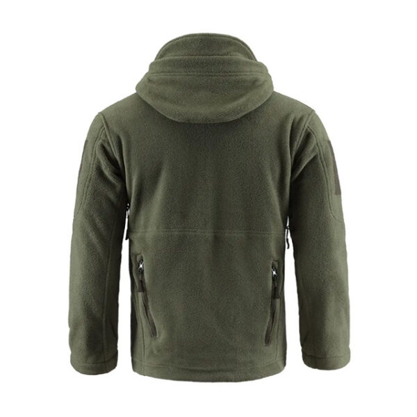 Casaca Táctica Polar con capucha