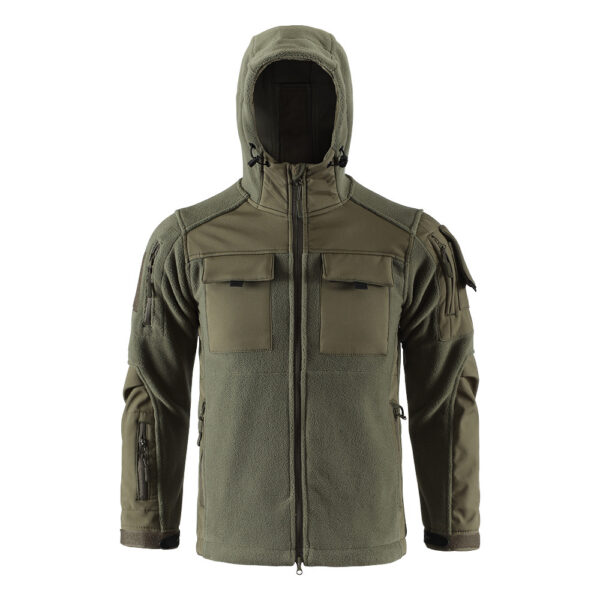 Casaca Táctica Polar Modelo Hoodies