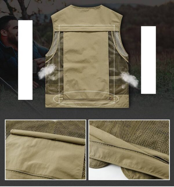 Chaleco Táctico con malla incorporada Modelo Germany