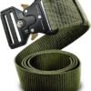 Cinturón de Lona con hebilla de liberación rápida Modelo Combat
