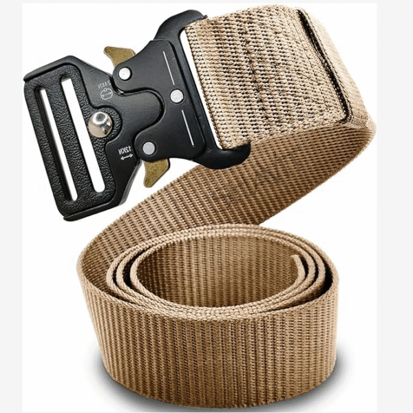 Cinturón de Lona con hebilla de liberación rápida Modelo Combat