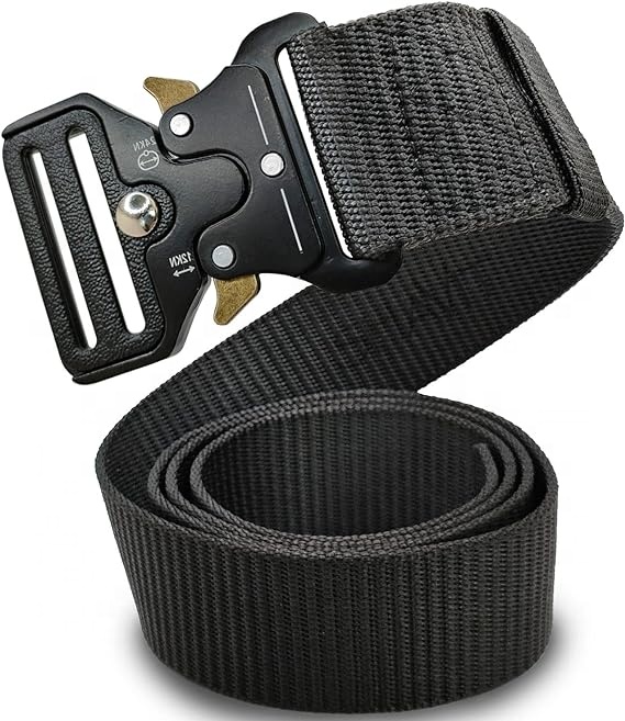 Cinturón de Lona con hebilla de liberación rápida Modelo Combat