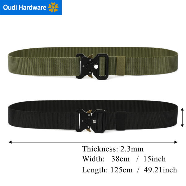 CORREA LIBERACION RAPIDA 10 Cinturón de Lona con hebilla de liberación rápida Modelo Basic