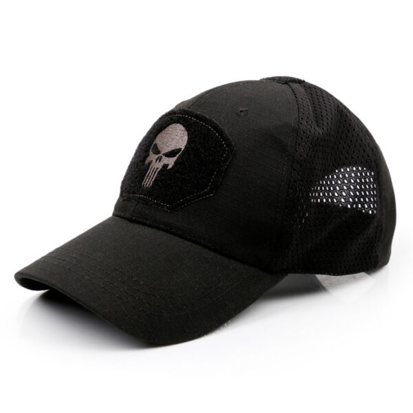 Gorra con malla Modelo The Punisher