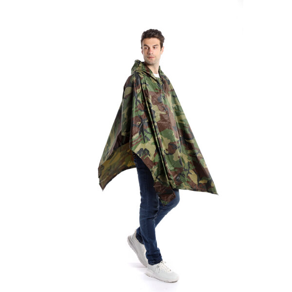 Poncho de lluvia de PVC