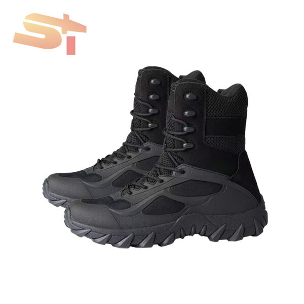 BOTA CAÑA MEDIA - E533 15 Botas Caña Media de PU con cierre lateral Marca A533 V2