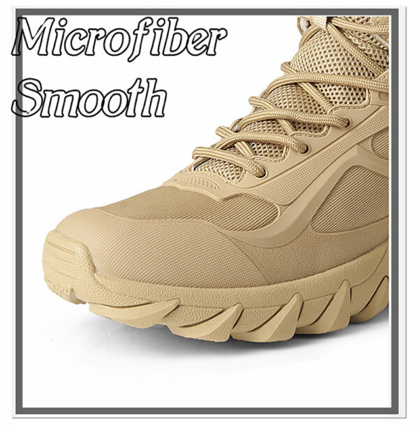 Botas Caña Media de PU con cierre lateral Marca A533