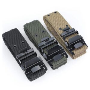 CINTO TACTICO METAL Cinto exterior táctico de Lona Modelo Raptor