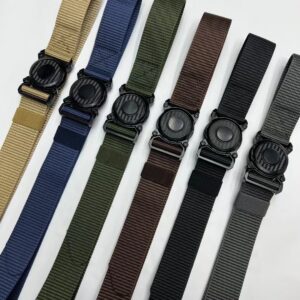 Cinturón de Lona con hebilla redonda Modelo Ranger