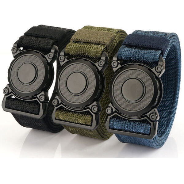 Cinturón de Lona con hebilla redonda Modelo Ranger