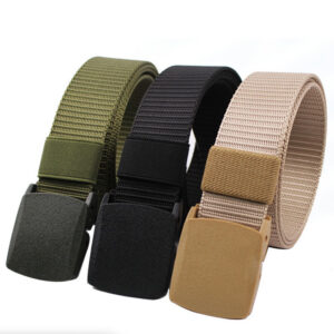 Cinturón de Lona con hebilla de metal Modelo Hunter