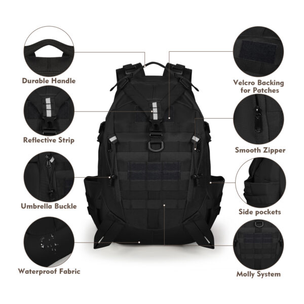 Mochila Táctica 35L - Modelo Gear