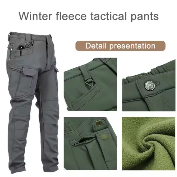 Pantalón Táctico Modelo IX7 Tela Softshell