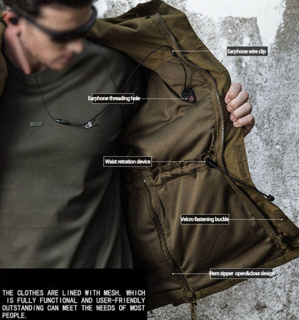 CASACA ARCHON M65_11 Casaca Táctica Marca Archon Modelo M65