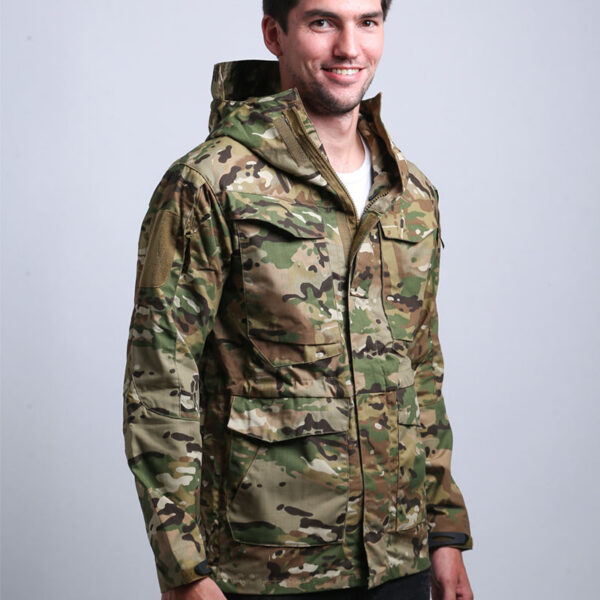 Casaca Táctica Marca Archon Modelo M65 Camuflado